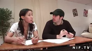 زوجة مفلس في احله سكسي جوارب سارة فانديلا يقفز على بونر ضخمة
