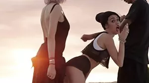 حبيبته الآسيوية Ember Snow مارس الجنس في حفرة الشرج من قبل احلئ سكسي بي بي سي